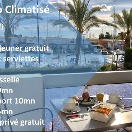 Cap Capistol Studio Le Cap D'Agde Vue Port エクステリア 写真