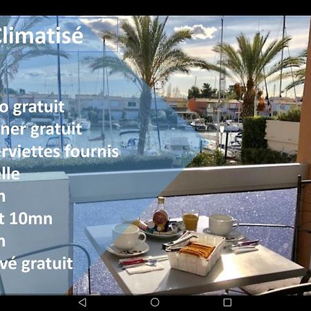 Cap Capistol Studio Le Cap D'Agde Vue Port エクステリア 写真